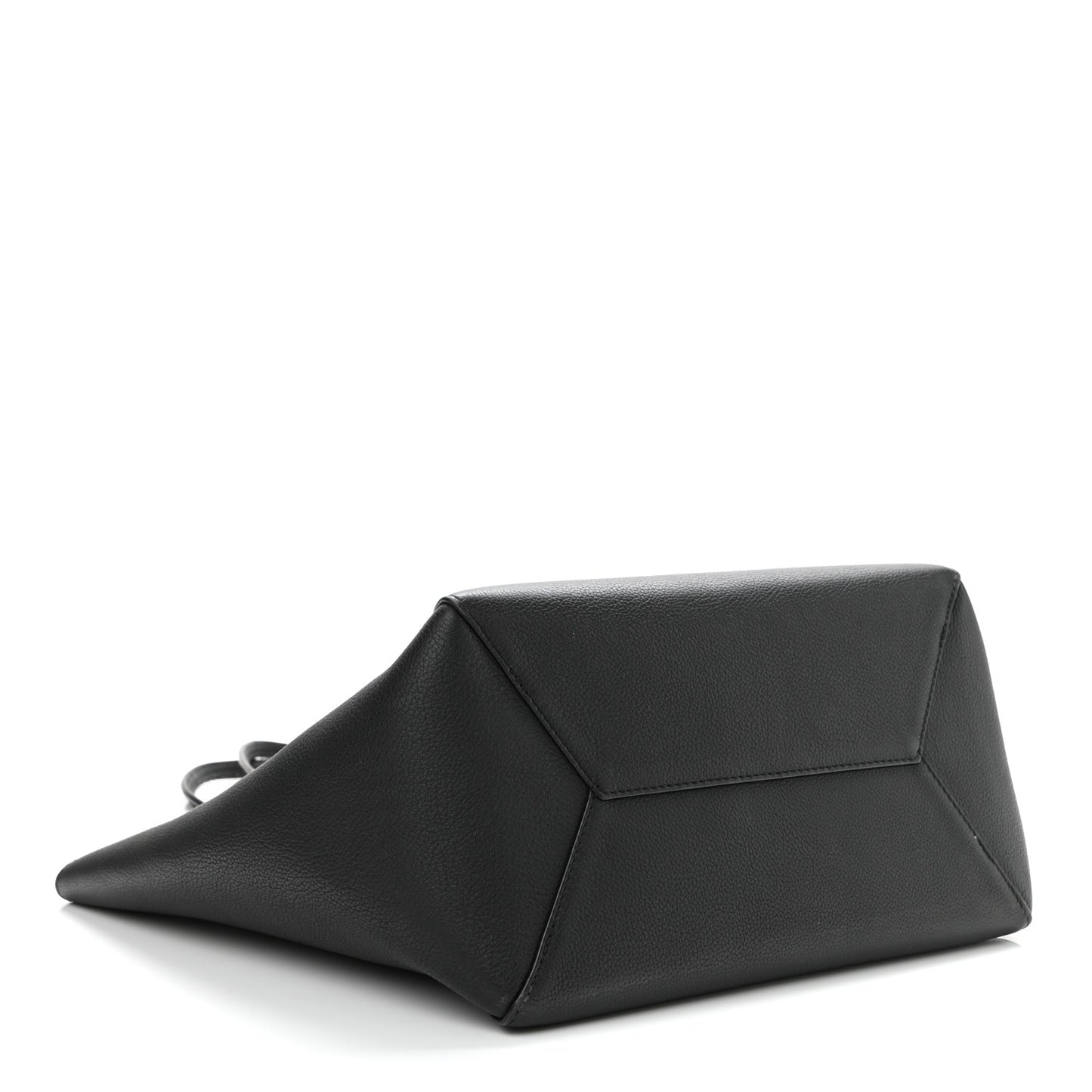Calfskin Lockme Cabas Black