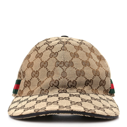 Gucci Monogram Web Baseball Hat S Beige Cocoa 2 of 7