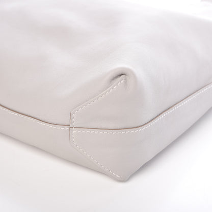 Hermes Veau Sikkim Double Sens 30 Reversible Tote Gris Perle Capucine 14 of 14