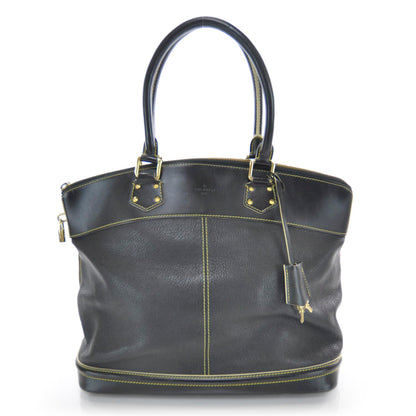 Louis Vuitton Suhali Lockit MM Black 1 of 11