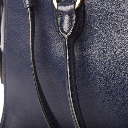 Prada Glace Calfskin Shoulder Bag Baltico 11 of 11