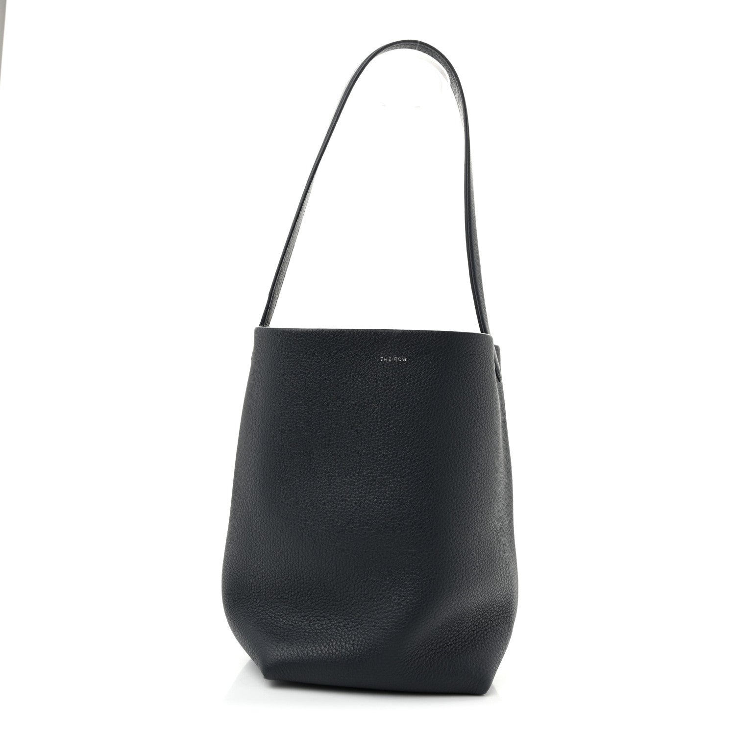 The Row Grained Calfskin Medium N/S Park Tote Marine 1 of 12