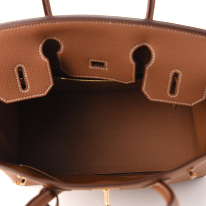 Hermes Togo Birkin 30 Gold 5 of 11