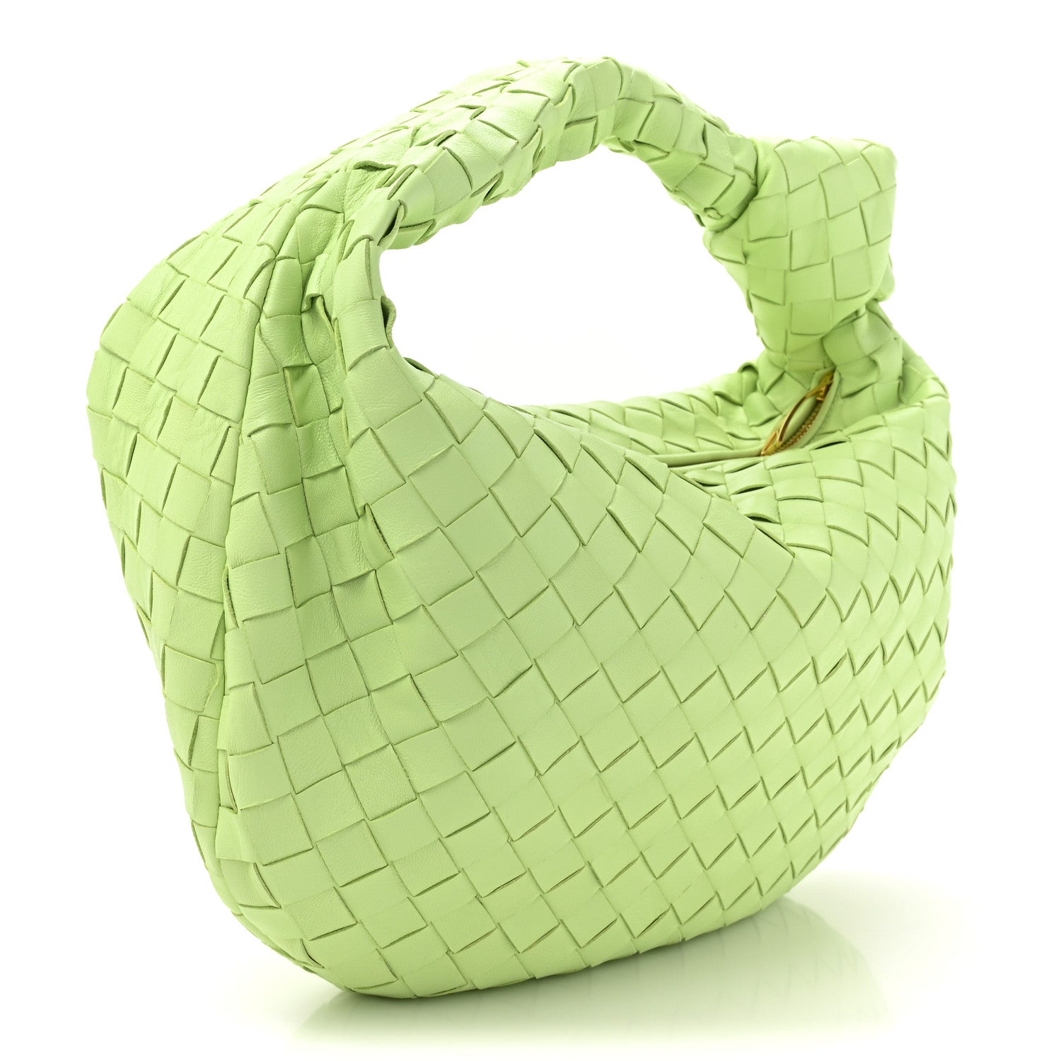 Bottega Veneta Nappa Intrecciato Teen Jodie Hobo Pistachio 3 of 9