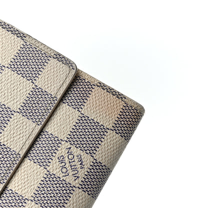 Louis Vuitton Damier Azur Sarah Wallet 9 of 10
