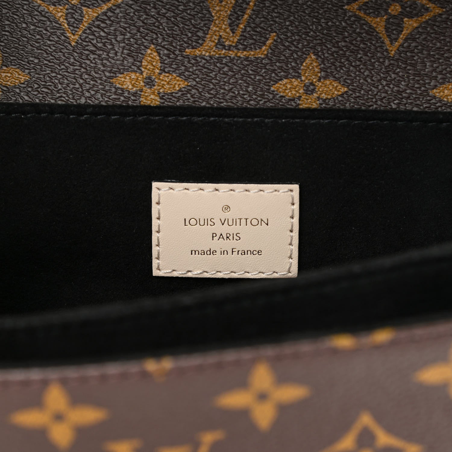 Louis Vuitton Monogram Braided Pochette Metis Creme Beige 5 of 10