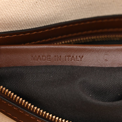 Fendi X SARA COLEMAN Canvas Vitello King Seta FF Fish Eye Embroidered Baguette Grezzo Multicolor Ghianda 7 of 11