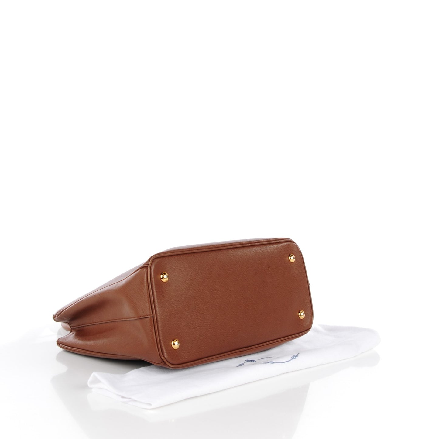 Saffiano Lux Medium Tote Palissandro