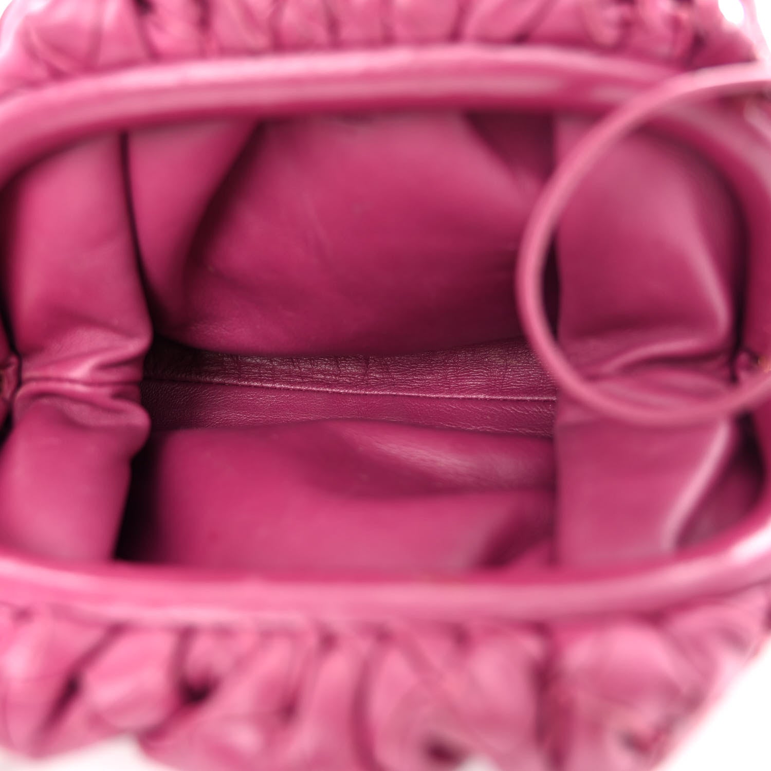 Bottega Veneta Nappa Intrecciato The Mini Pouch Cinnabar 5 of 9