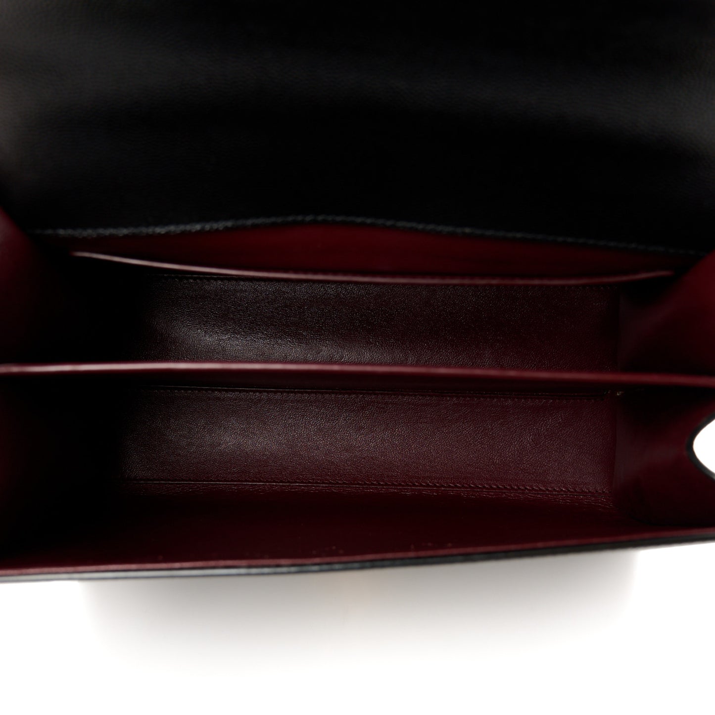 Grain de Poudre Medium Classic Monogram Cassandra Top Handle Black Rouge Legion