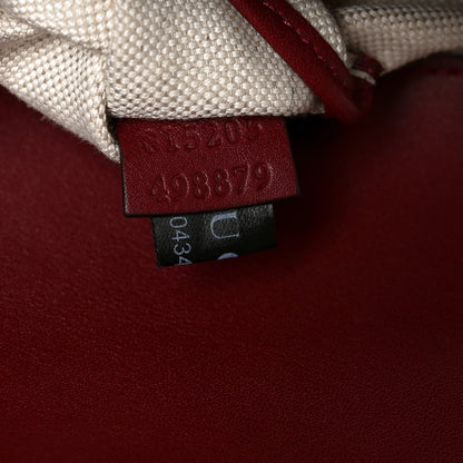 Gucci Arabella Calfskin Horsebit 1955 Shoulder Bag Rosso Ancora 7 of 11
