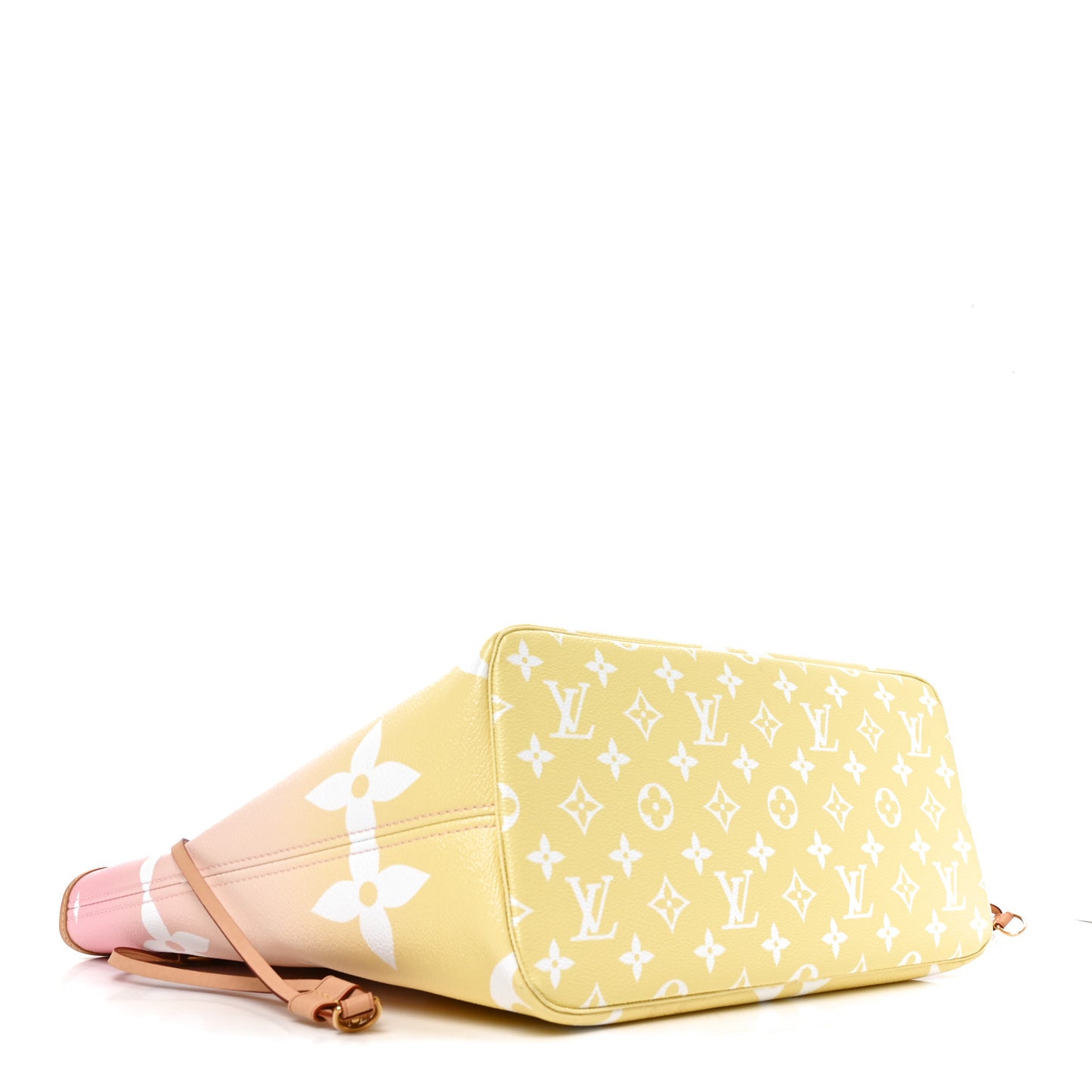 Monogram Giant By The Pool Neverfull MM Light Pink