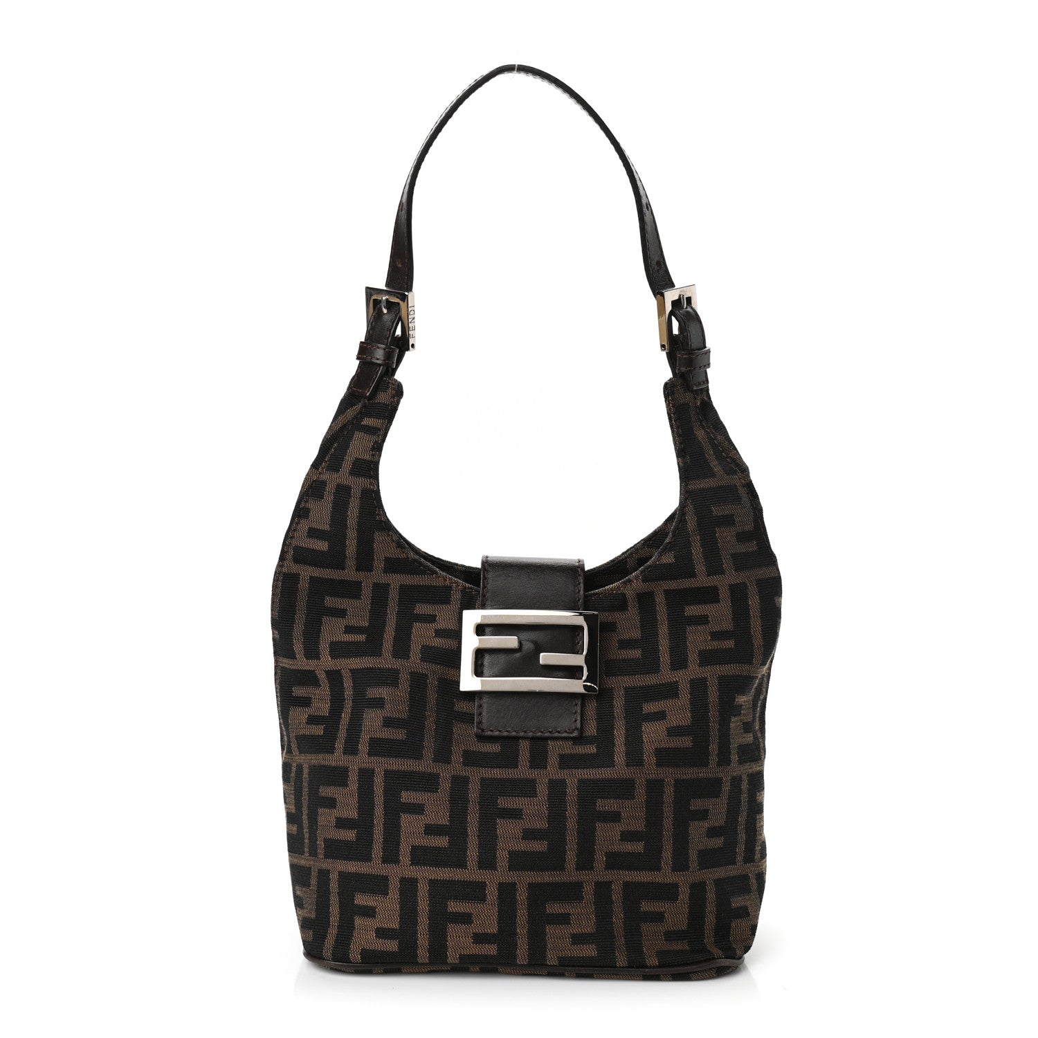 Fendi Zucca Mini Shoulder Bag Tobacco 1 of 8