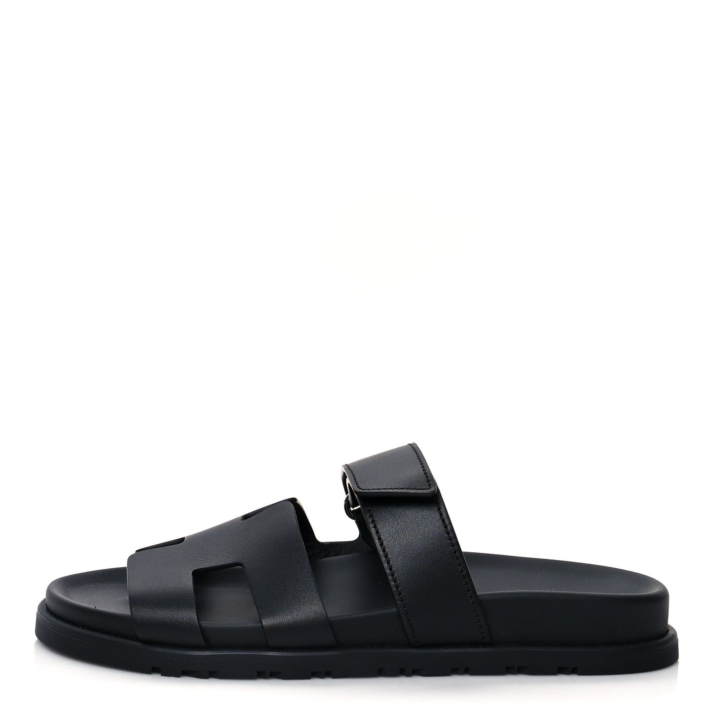 Calfskin Womens Chypre Sandals 37 Black