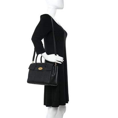 Mulberry Classic Grain Small New Bayswater Black 2 of 10