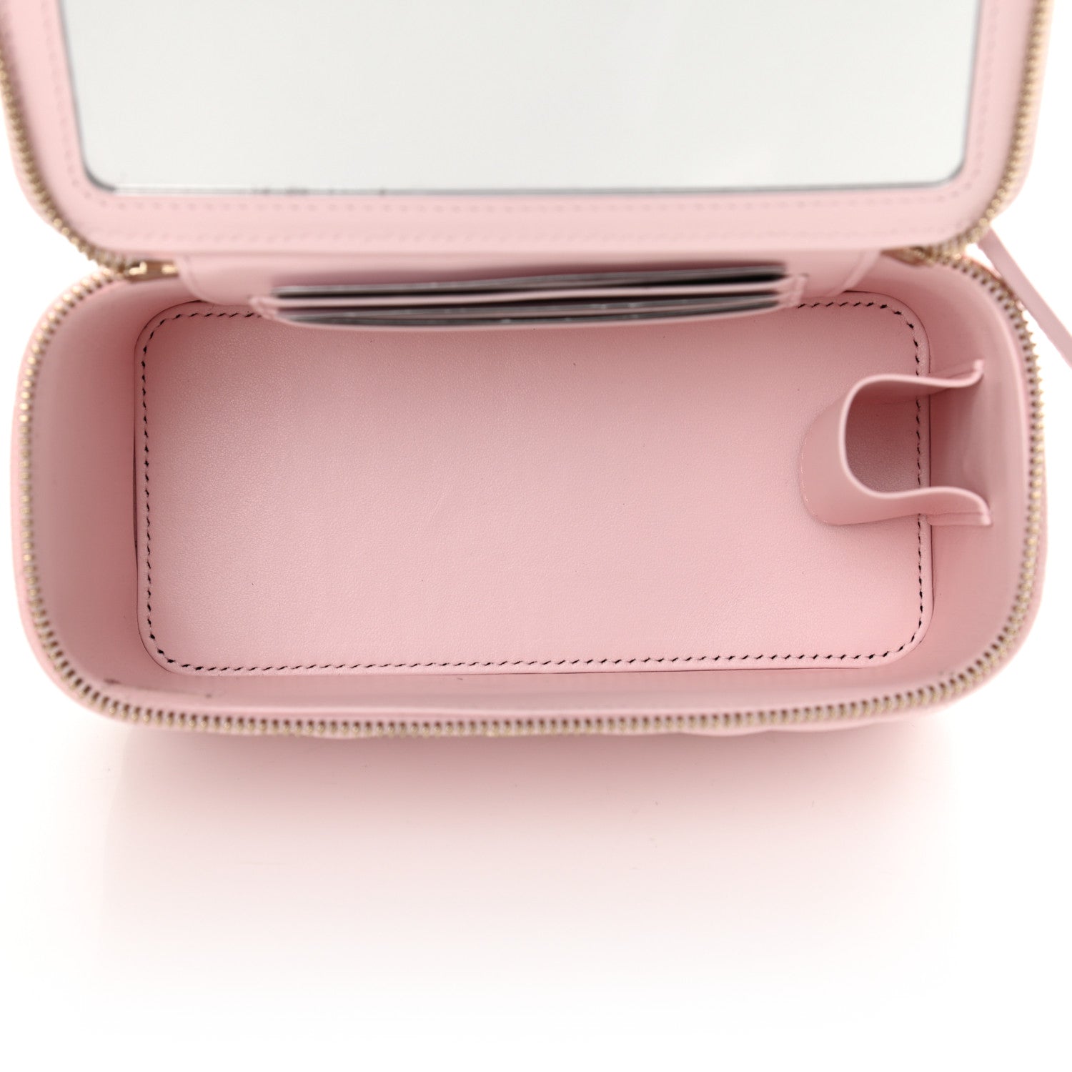 Chanel Caviar Quilted Small Vanity Case With Chain Light Pink 5 of 12