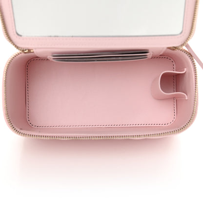 Chanel Caviar Quilted Small Vanity Case With Chain Light Pink 5 of 12