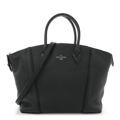 Louis Vuitton Veau Cachemire Soft Lockit PM Black 1 of 13