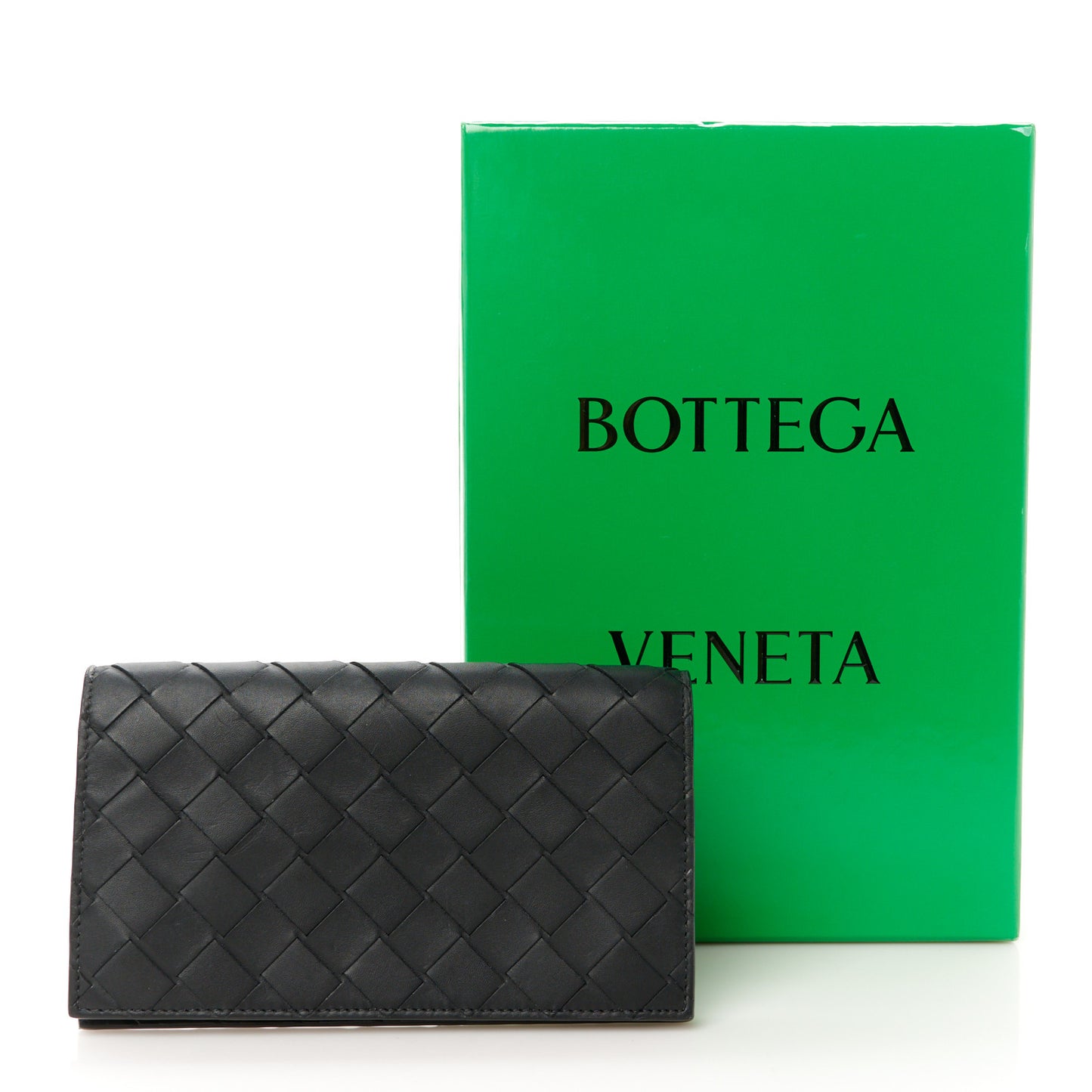 Nappa Intrecciato Sunglasses Case Black
