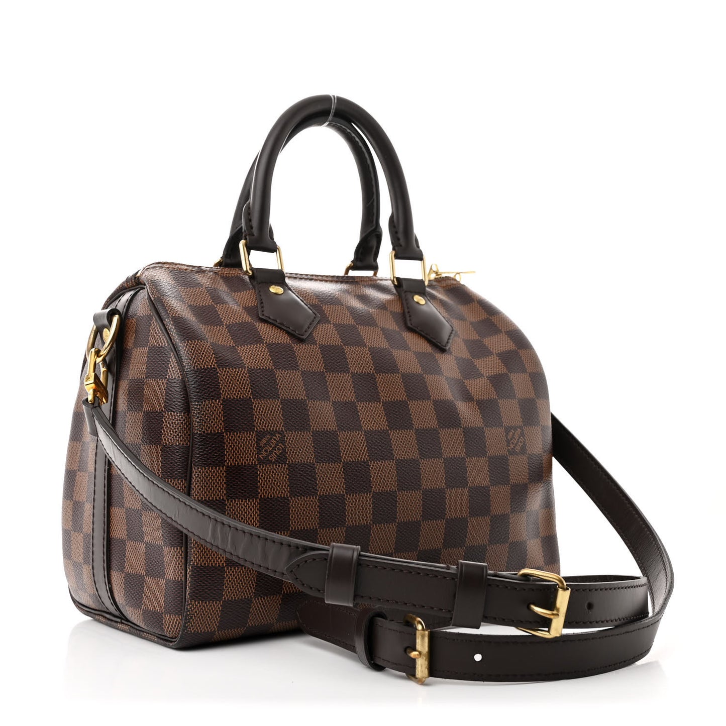 Damier Ebene Speedy Bandouliere 25