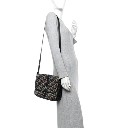 Goyard Goyardine Belvedere II MM Messenger Bag Black 2 of 10