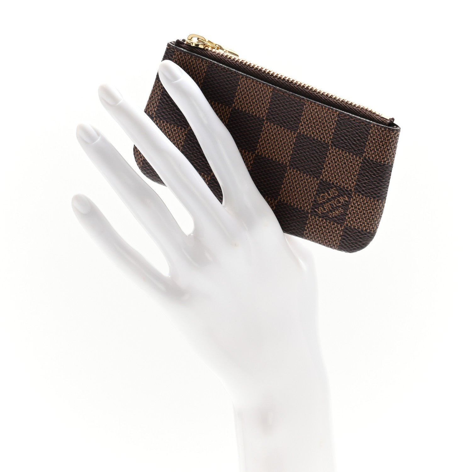 Louis Vuitton Damier Ebene Key Pouch 2 of 9