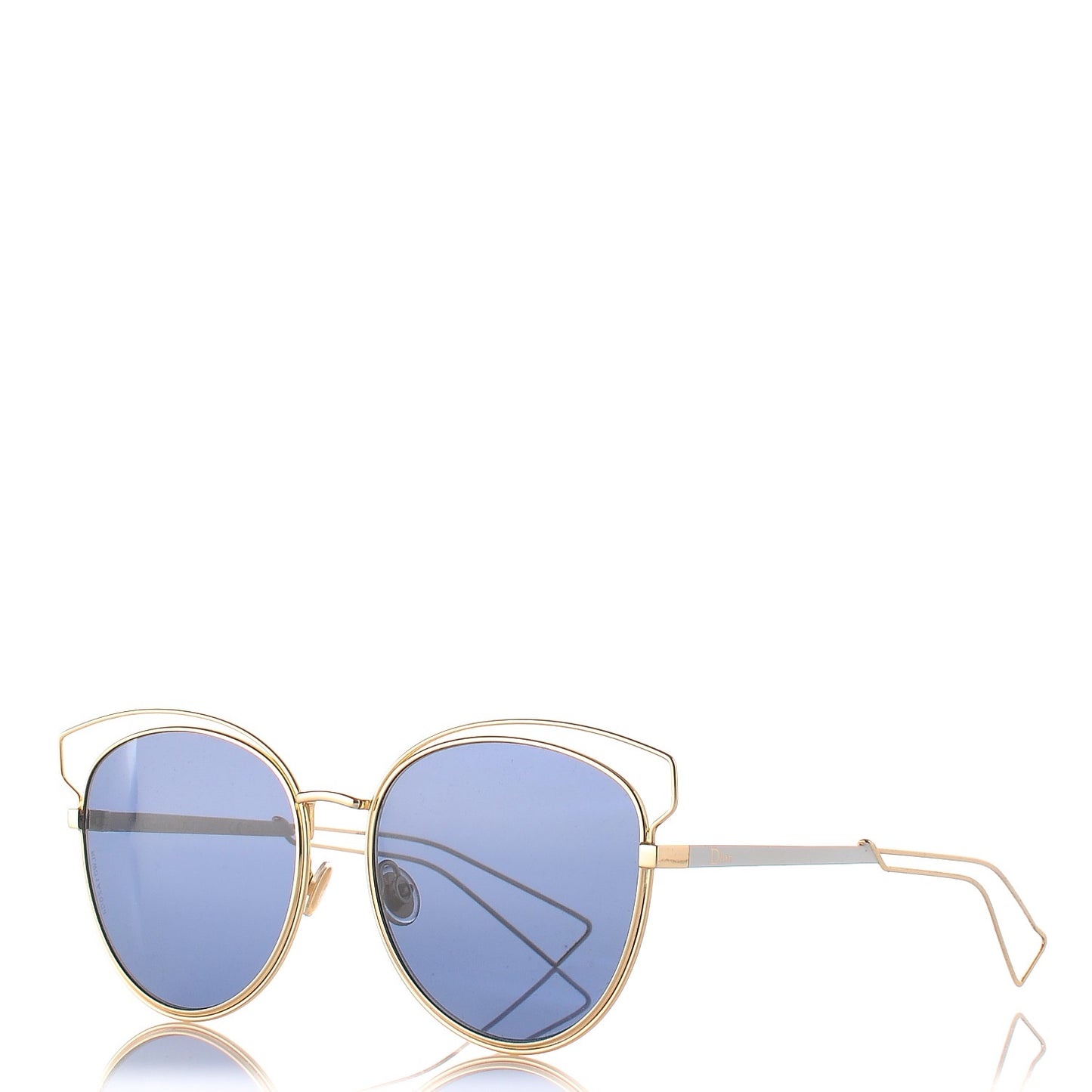 Metal DiorSideral 2 Sunglasses Gold