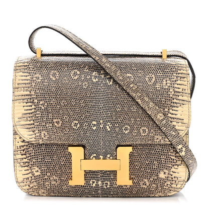 Hermes Lizard Constance 18 Ombre 1 of 11