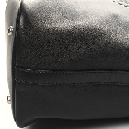 Chanel Grained Calfskin Large Coco Eyelets Shopping Tote Black 11 of 11