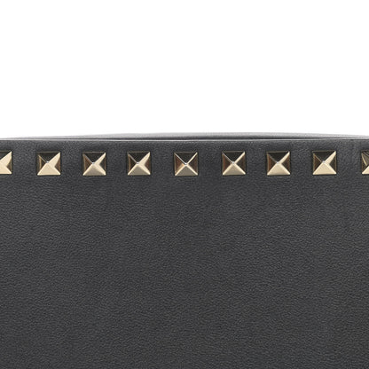 Valentino Garavani Calfskin Rockstud Camera Crossbody Bag Black 7 of 11
