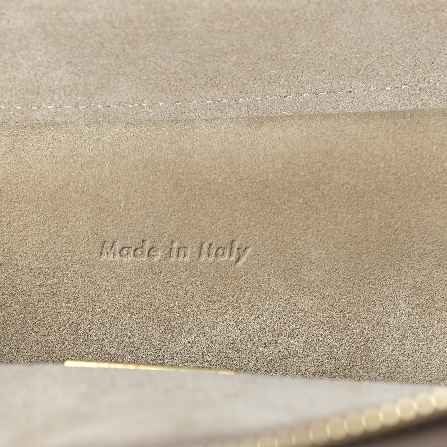 Grained Calfskin Mini Belt Bag Light Taupe