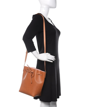 Mansur Gavriel Calfskin Mini Bucket Bag Cammello Rosa 2 of 10