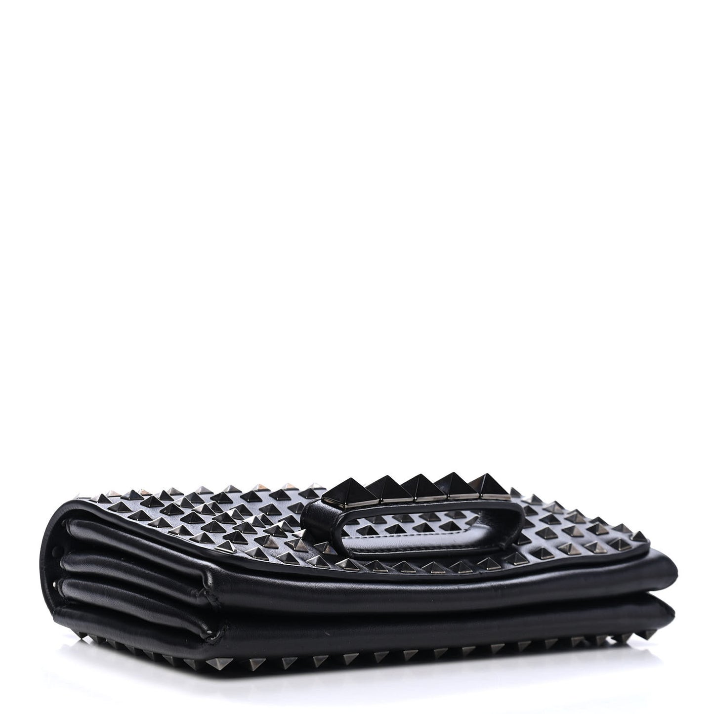 Vitello Rockstud All Over Va Va Voom Flap Bag Black