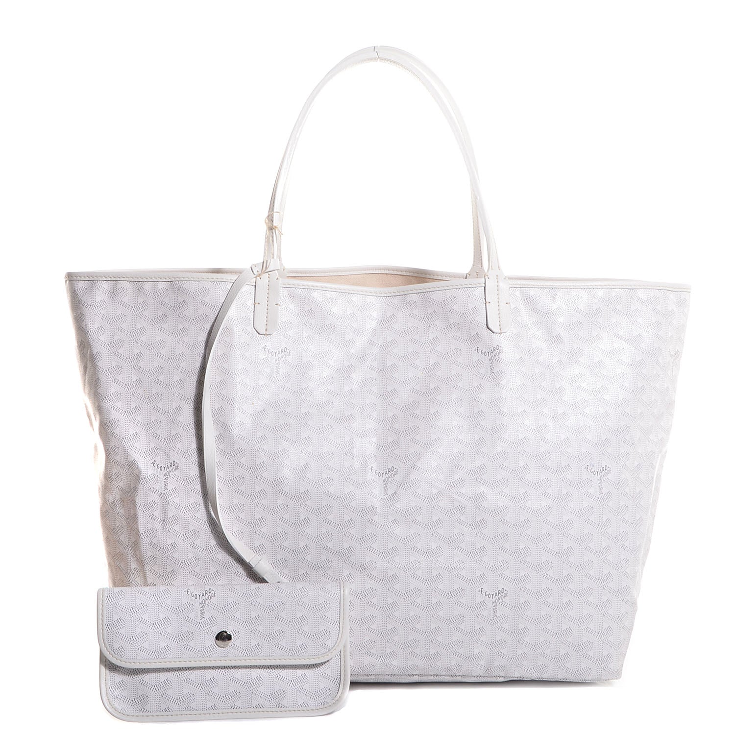 Goyard Goyardine Saint Louis GM White 8 of 10