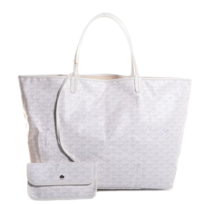 Goyard Goyardine Saint Louis GM White 8 of 10