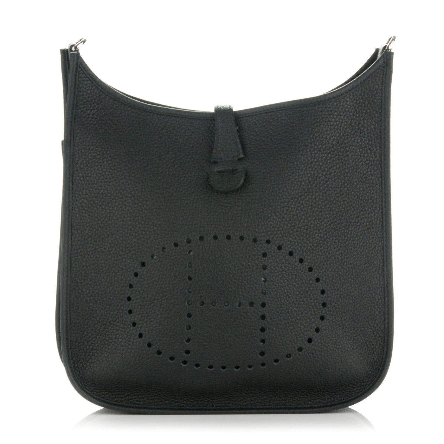 Hermes Taurillon Clemence Evelyne III PM Black 1 of 7