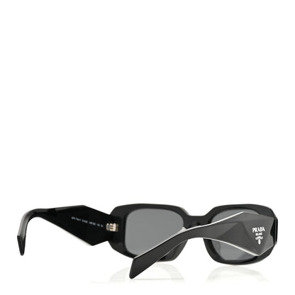 Prada Acetate Symbole Sunglasses SPR 17W Black 8 of 16