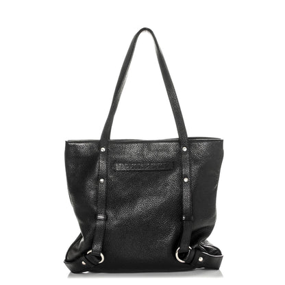 Burberry London Grainy Calfskin Tote Black 1 of 7