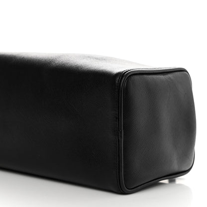 Prada Saffiano Rectangular Shoulder Bag Black 9 of 13