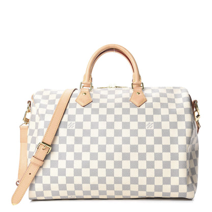 Louis Vuitton Damier Azur Speedy Bandouliere 35 1 of 18