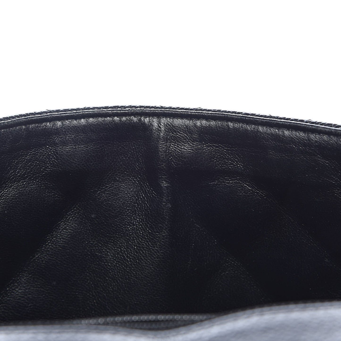 Caviar Quilted Jumbo Single Flap Black