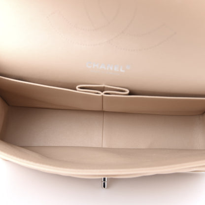 Chanel Lambskin Quilted Jumbo Double Flap Beige 6 of 12
