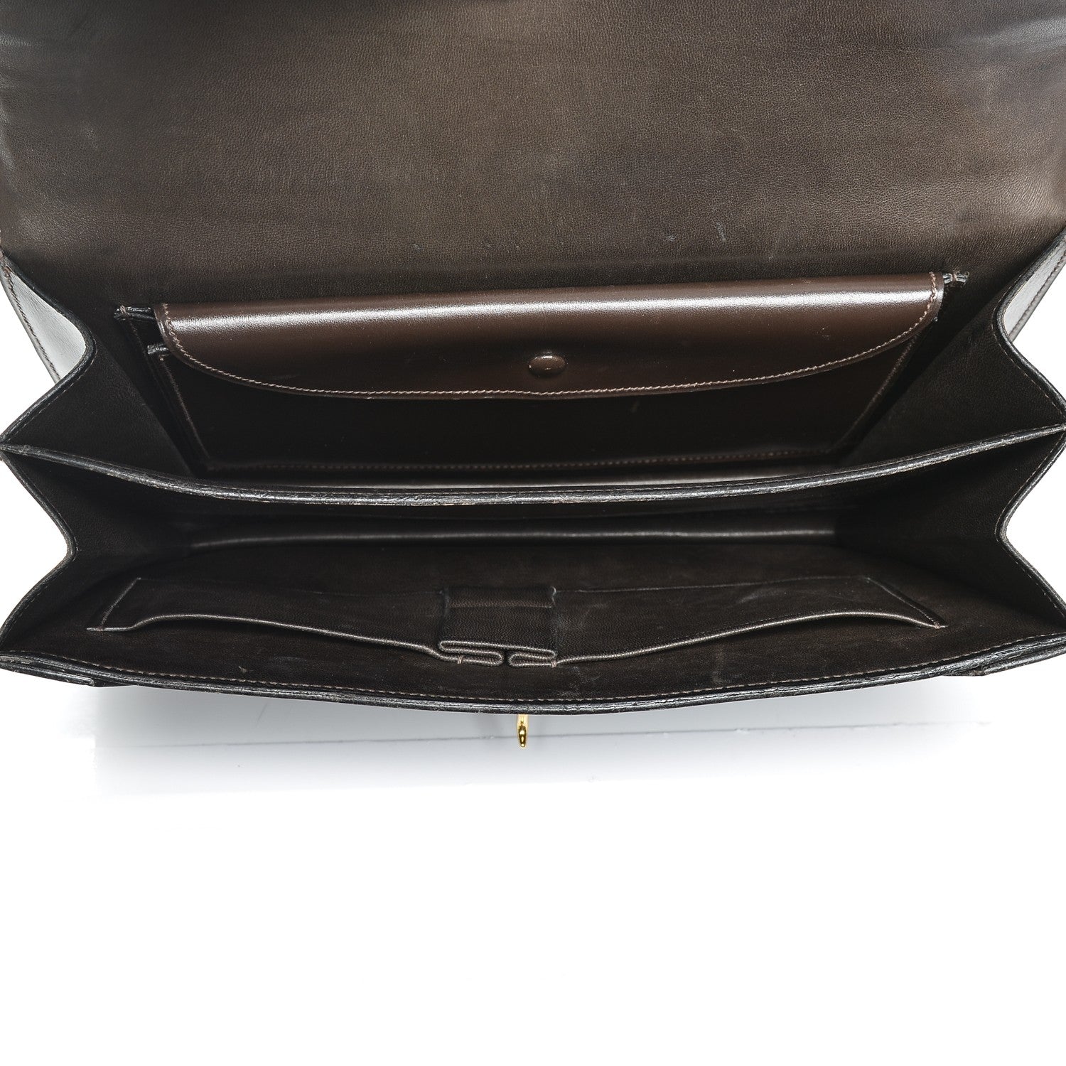 Hermes Box Sac Palonnier Chocolate 5 of 10