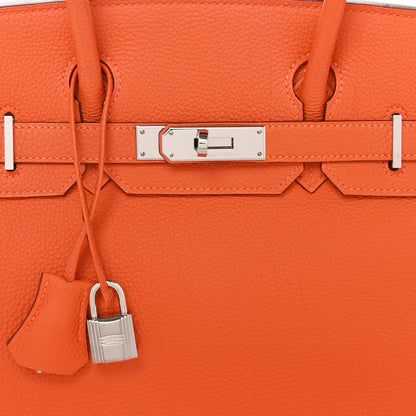 Hermes Togo BIRKIN 30 Orange 8 of 10