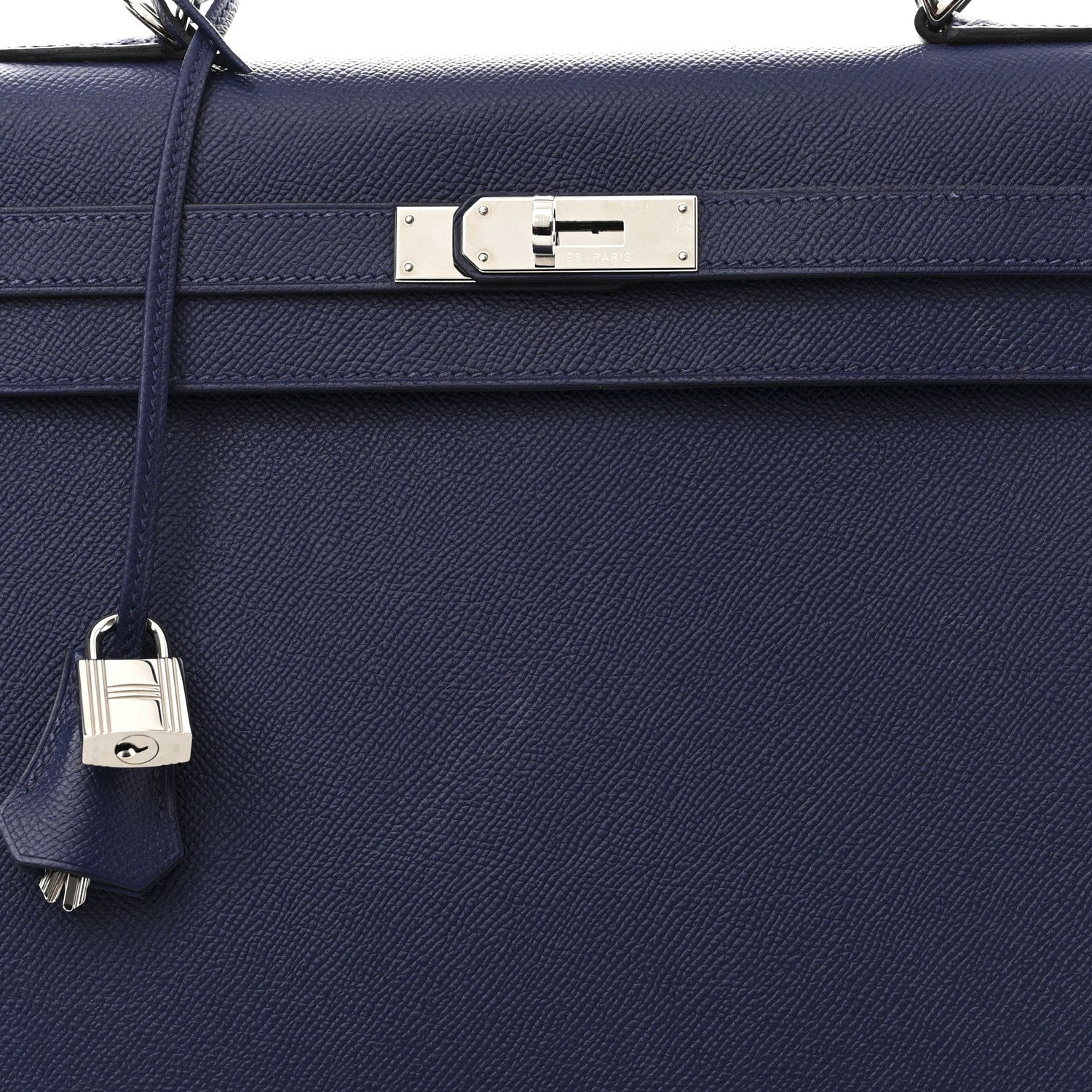 Hermes Epsom Kelly Sellier 35 Bleu Saphir 8 of 13