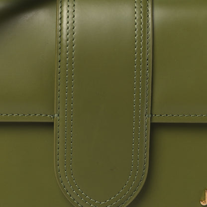 Jacquemus Smooth Calfskin Le Grand Bambino Khaki 7 of 9