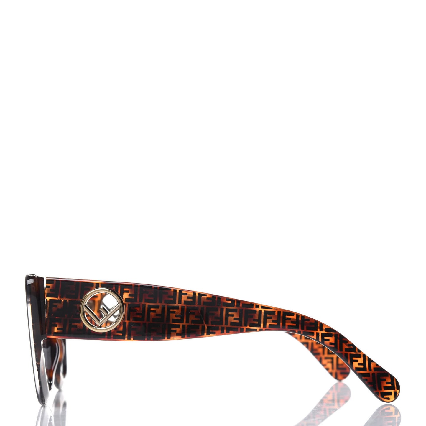 Acetate F is Fendi FF Cat Eye Sunglasses FF 0360/G/S Havana