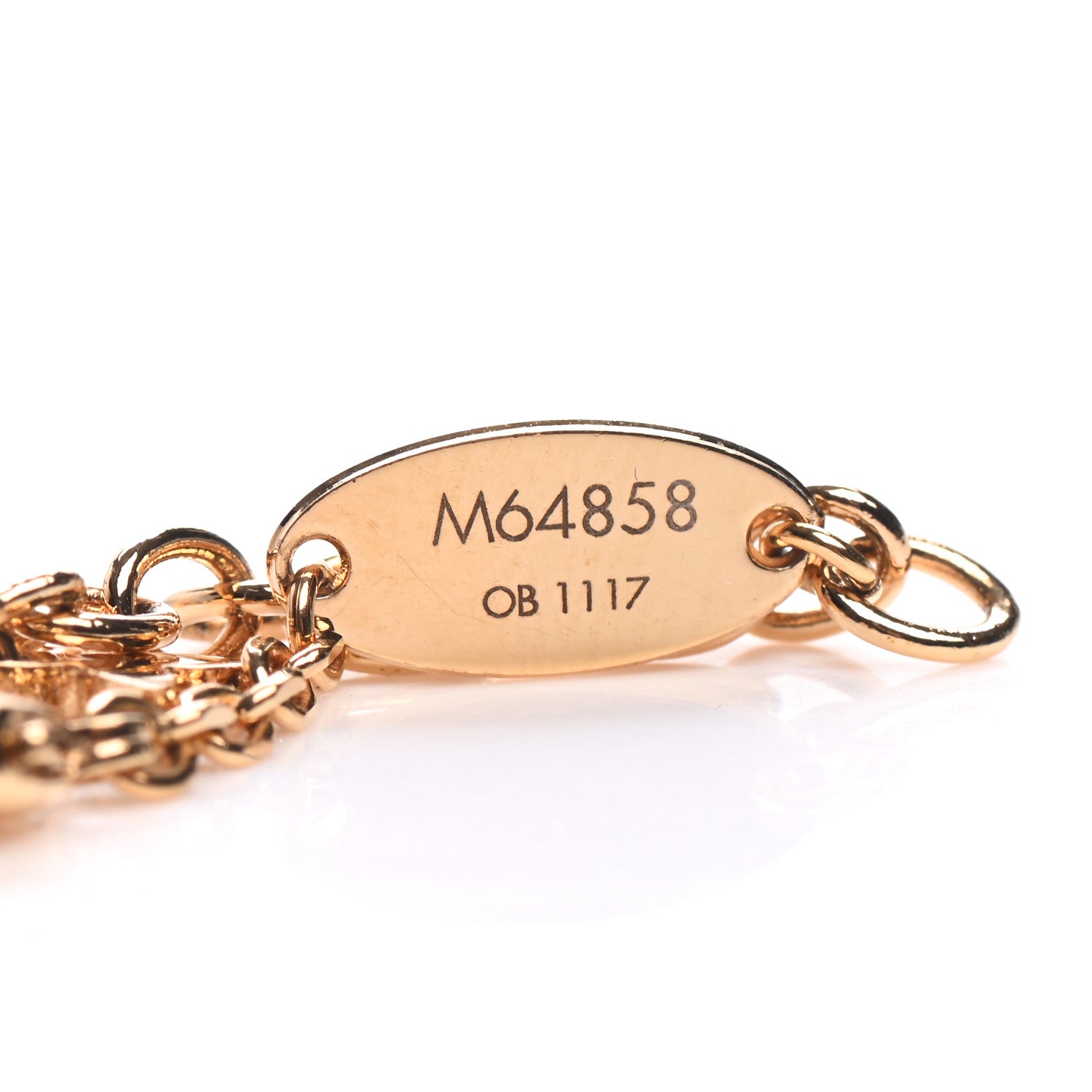 Louis Vuitton Metal Monogram Blooming Supple Bracelet 5 of 5