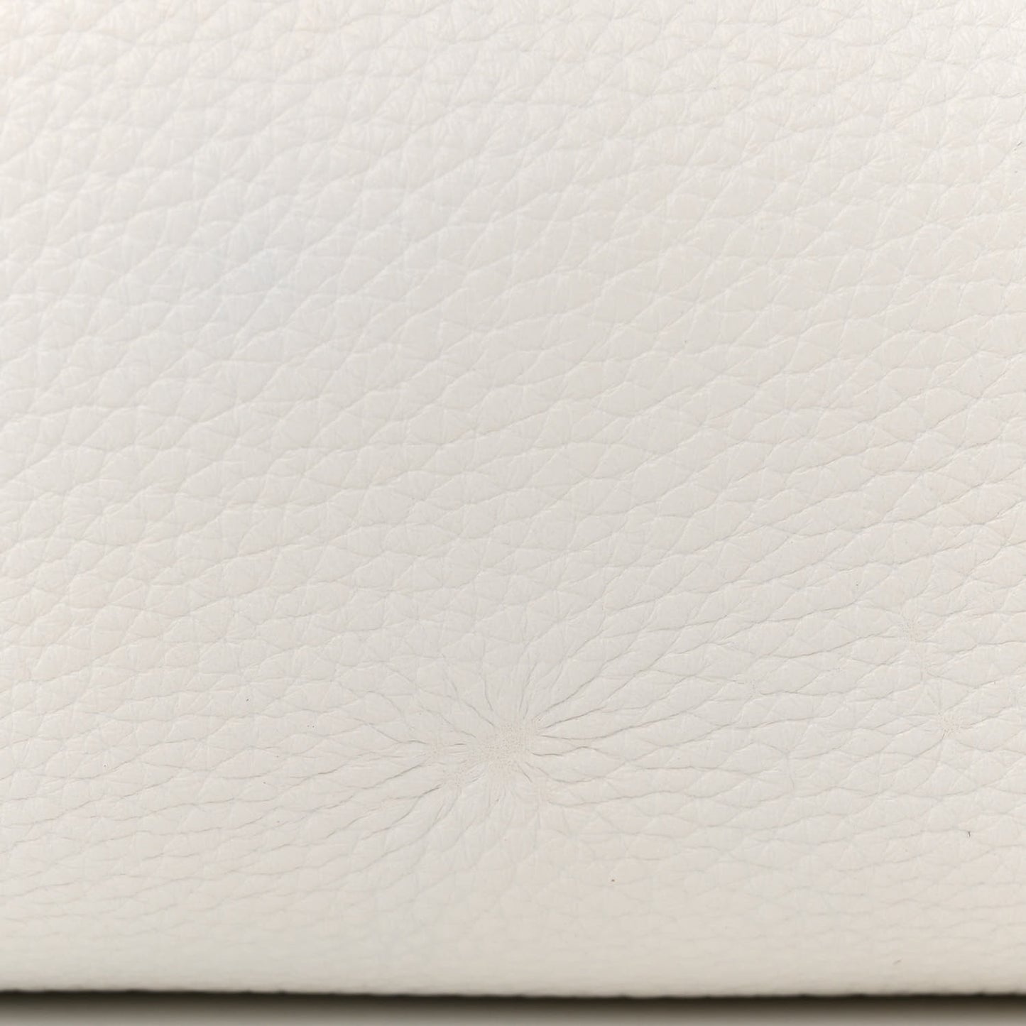 Taurillon Clemence Double Sens 45 Reversible Tote Bleu Thalassa White