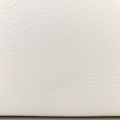 Hermes Taurillon Clemence Double Sens 45 Reversible Tote Bleu Thalassa White 17 of 20